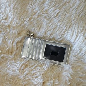 Steve Madden silver wallet